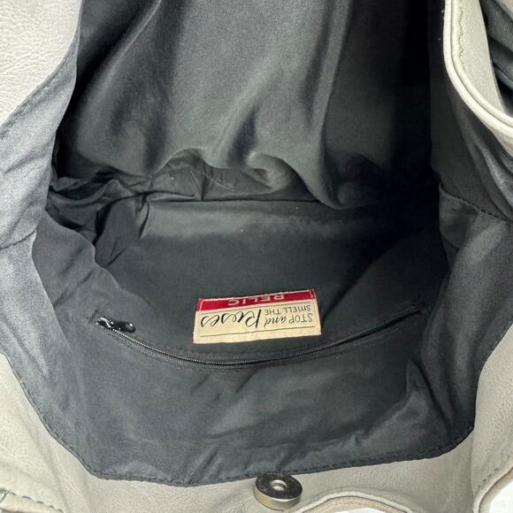 Relic Gray Faux Leather Double Handle Carry All Hobo Shoulder Bag - Picture 14 of 16